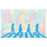 Litografía José A. Amuchástegui - Psychedelic (Art Text)